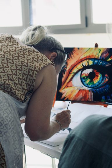 taller de pintura barcelona dibujos para grupos